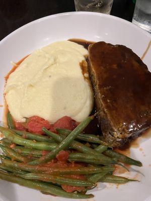 The dilly meatloaf is so good and such a generous portion you will have leftovers