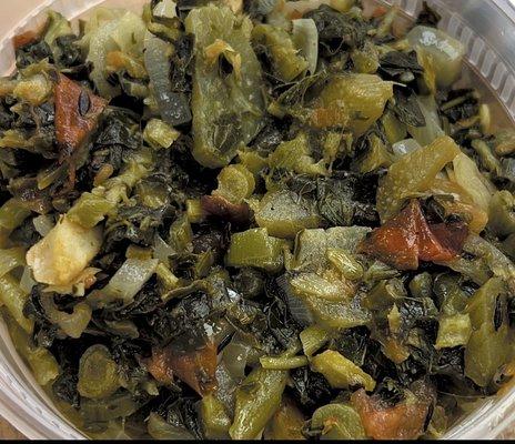 Callaloo & Saltfish