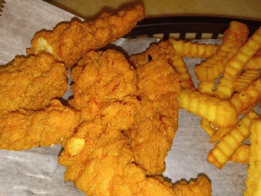 Chicken Fingers with fries