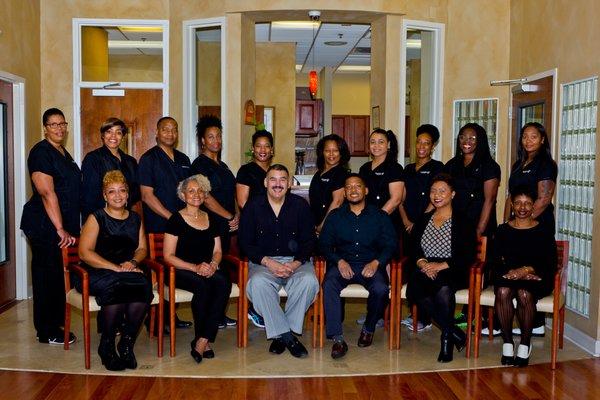 The Roberts Family Dental team...ready to brighten your smile.