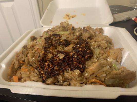 Chicken fried rice