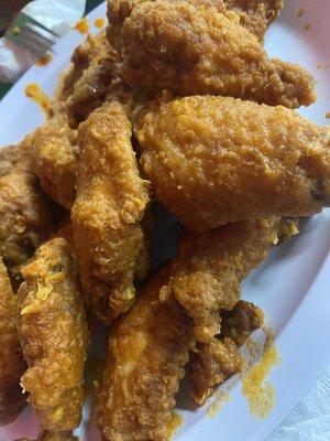 Mild breaded chicken wings