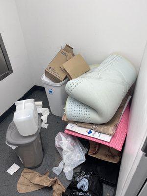 Trash rooms look like this all the time