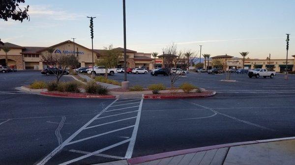 This is the Albertson's-anchored side of Anthem Highlands Shopping Center.