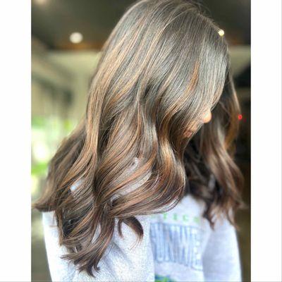 Balayage & Beach Babe Waves By::: REBECCA