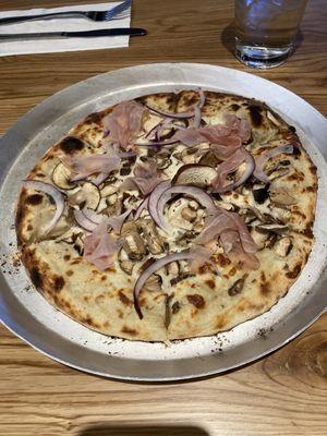 Mushroom pizza