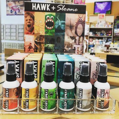 Hawk and Sloane essential oils spray!