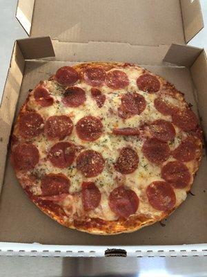 Pepperoni pizza 12"