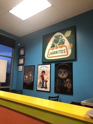 Decor with Mexican art