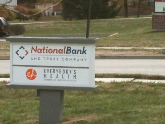 Everybody's Health - Springboro is attached to National Bank & Trust facing 741, just North of 73