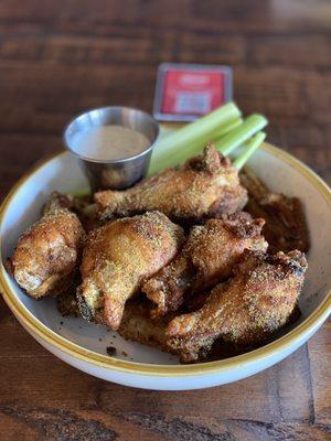 Lemon pepper Chicken Wings