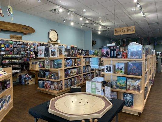 Accessories and game selection