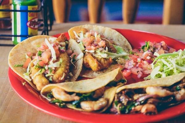 Fish & Shrimp Tacos