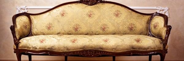 Classic french sofa Upholstered