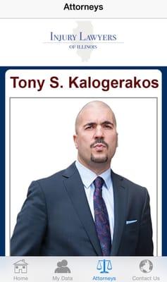 Tony Kalogerakos- Best Personal Injury Attorney.