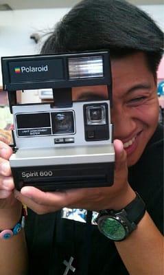 Vintage Spirit 600 Polaroid Camera