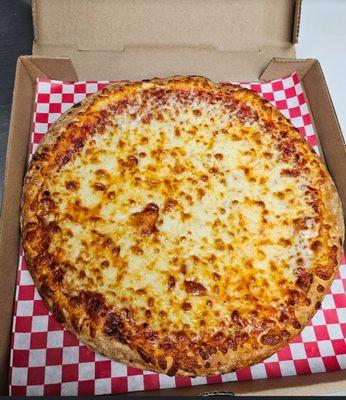 Only REG. CHEESE PIZZA