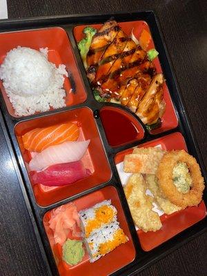 Bento box chicken teriyaki