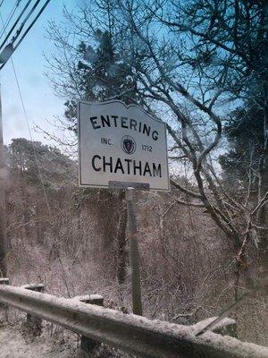 Entering Chatham from Harwich.