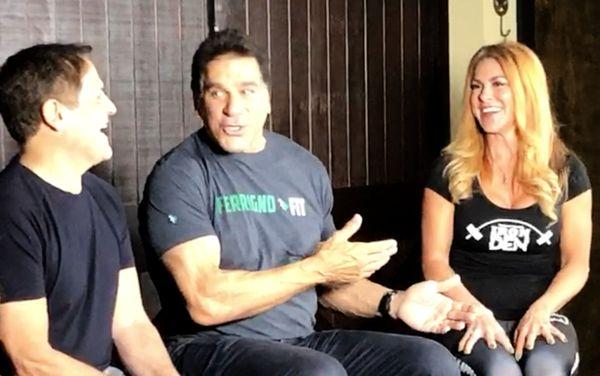 Mark Cuban, Lou Ferrigno & Tammy Solinski