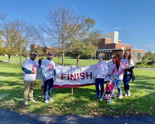 Team Collis Supporting Making Strides Against Breast Cancer