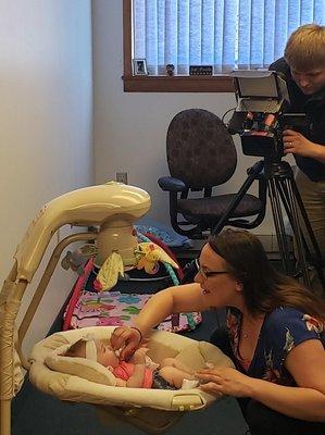 Kirsten and baby Claire told KBJR6 about the Babies-at-Work policy; how it's helped Kirsten transition back to work after maternity leave.