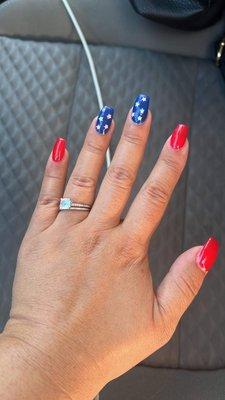 July 4th nails