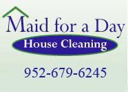 Maid For A Day House Cleaning logo