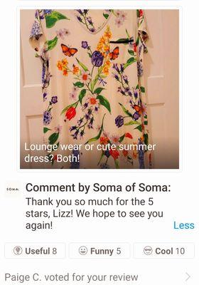 Thank u Soma!