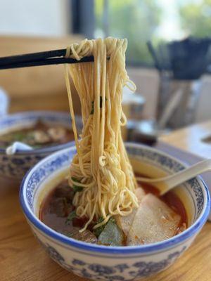 A4. House Special Spicy Beef Noodle Soup