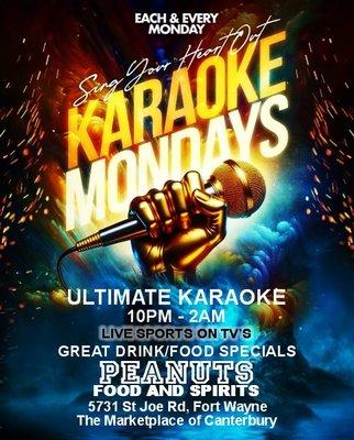 ULTIMATE KARAOKE delivers state-of-the-art karaoke equipment in addition to the largest song selection in the Fort Wayne area.