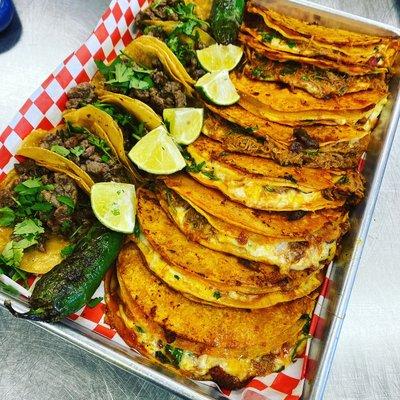 Birria quesadillas