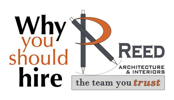 We can give you five reasons right now, with plenty of supporting evidence! Check it out at www.reed-architects.com/why-1