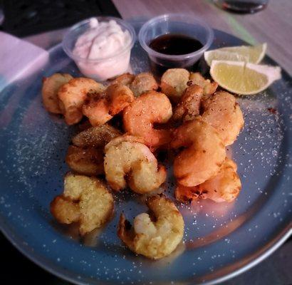 Delicious shrimp plate!