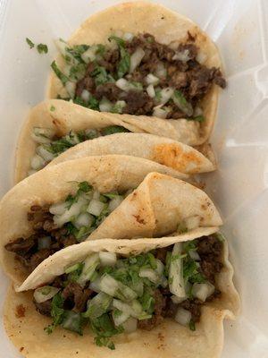 Asada street tacos