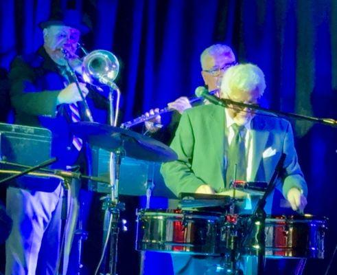 Pete Escovedo performing at Camila's Jazz Club 9/7/24.