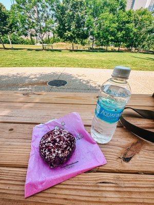 Red velvet donut