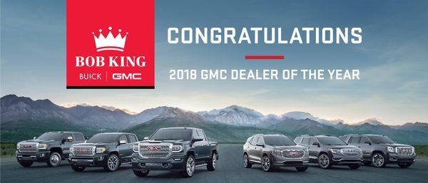 Dealer of the Year with General Motors 2018