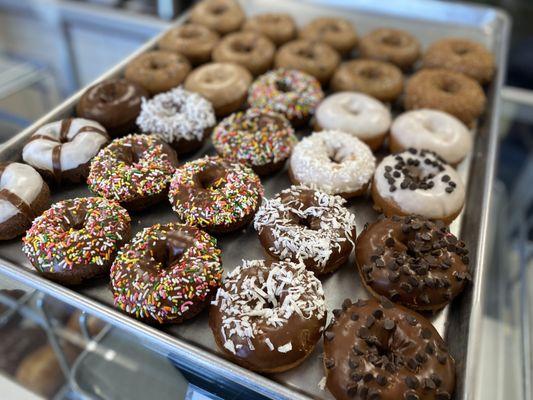 Assorted donuts