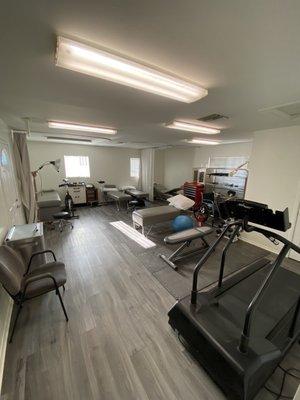 Physical therapy room