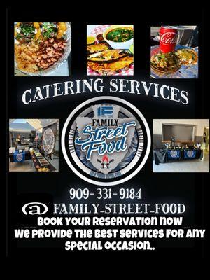 Catering service available