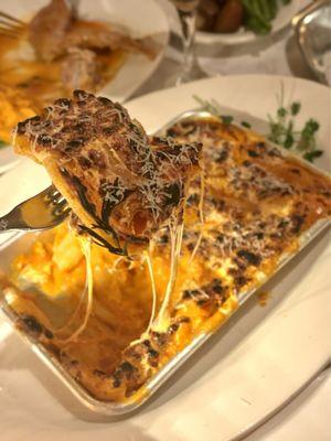 Baked Truffle Rigatoni Vodka.