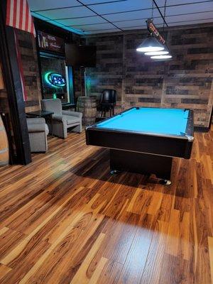 Multiple pool tables