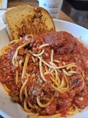 Spaghetti and Meatballs