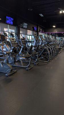 Cult fitness cardio section