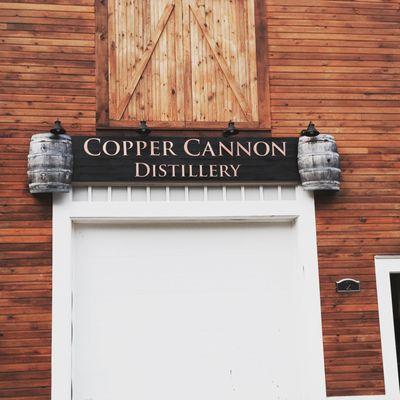 Copper Cannon Distillery Front Entrance