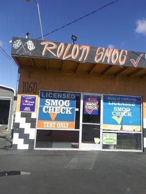 Outside rolon smog check