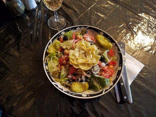 House Salad with Homemade Dressing