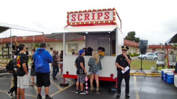 Scrips - or is it Scripts? Or is it "ride coupons"???? so confusing (that is what the cop is thinking)