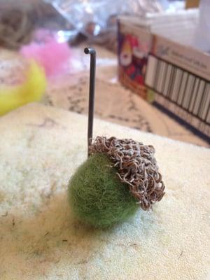 I made an acorn!